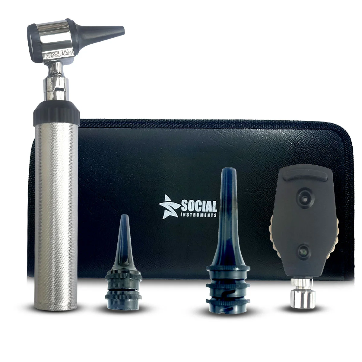 Kit Otoscópio Com Oftalmoscópio