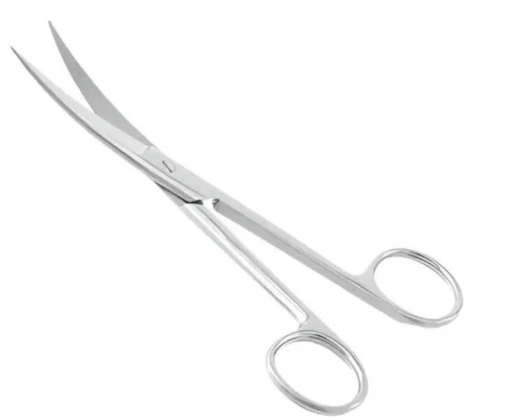 Tesoura cirúrgica Fina 17cm Curva