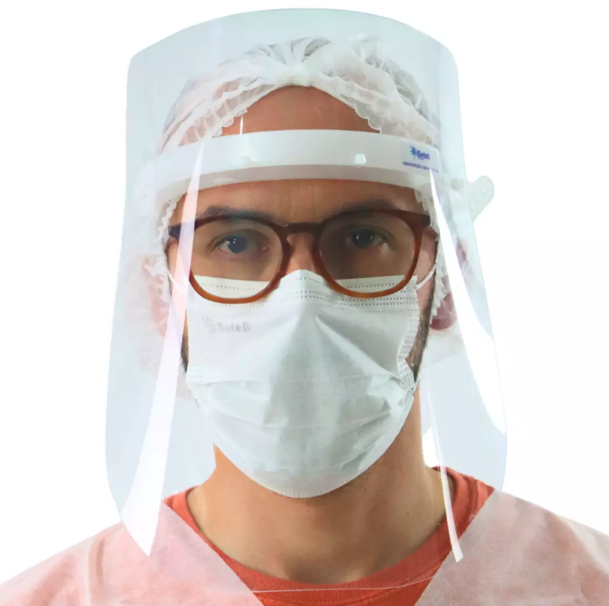 Face Shield - Injeção - (12 und)